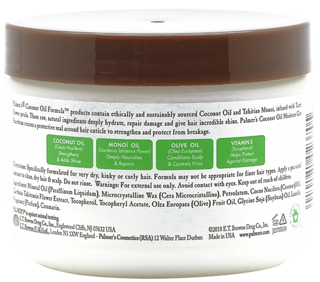 Palmer's - Moisture Gro Hairdress "Coconut Oil Formula" - 250g - Palmer's - Ethni Beauty Market