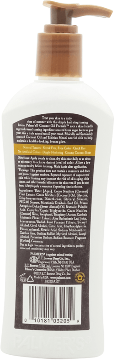 Palmer's - Coconut Oil Formula - Lotion Corporelle Hâle Progressif & Naturel- Natural Bronze Body Lotion- 250ml - Palmer's - Ethni Beauty Market