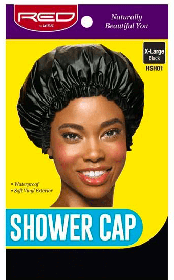 Red By Kiss - Bonnet de douche "Shower cap black" - HSH01 - Red By Kiss - Ethni Beauty Market