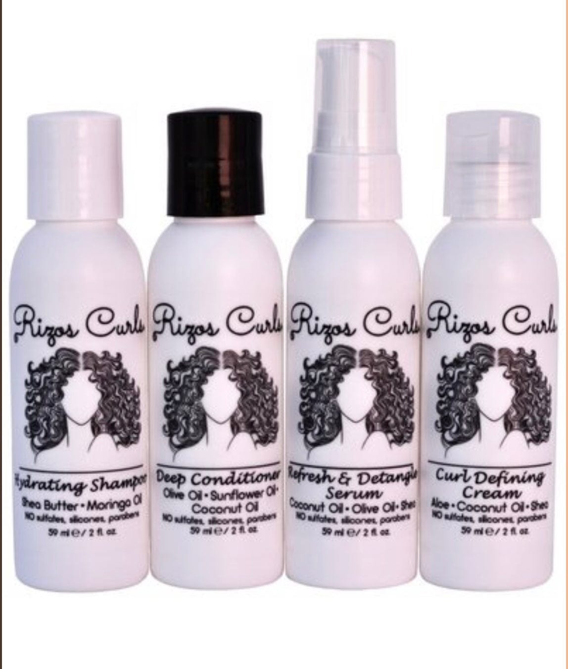 Rizos Curls - Kit de voyage "rizos reina" - 59ml - Rizos Curls - Ethni Beauty Market