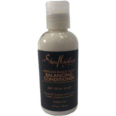Shea Moisture - African Black Soap - Après-Shampoing anti-pelliculaire "Balancing" 384ml et 118 ml - Shea Moisture - Ethni Beauty Market