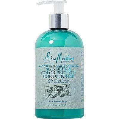 Shea Moisture - Leave In Conditionneur Sans Rinçage Anti-Âge Et Protecteur De Couleurs "Zanzibar Marine Complex" 236ml - Shea Moisture - Ethni Beauty Market