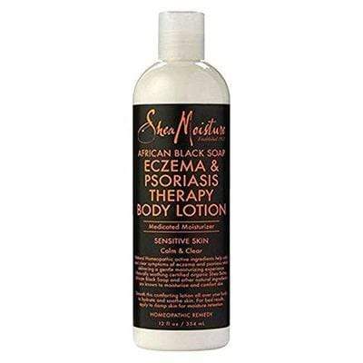 Shea Moisture - Lotion Pour Le Corps/Traitement Du Psoriasis Et De L'Eczéma "African Black Soap" 384ml - Shea Moisture - Ethni Beauty Market