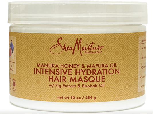 Shea Moisture - Manuka Honey & Mafura Oil - Masque capillaire "intensive hydration" - 284g - Shea Moisture - Ethni Beauty Market