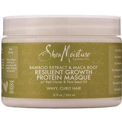Shea Moisture - Masque Protéiné Croissance À L'Extrait De Bambou & Et Racine Maca 355ml - Shea Moisture - Ethni Beauty Market