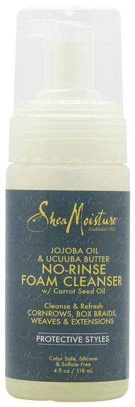 Shea Moisture - Mousse nettoyante "No-rinse foam cleanser" - 118 ml - Shea Moisture - Ethni Beauty Market