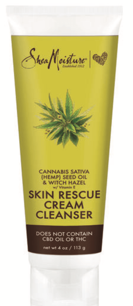 Shea Moisture - Cannabis Sativa - Crème nettoyante "Skin Rescue cream cleanser" - 133g - Shea Moisture - Ethni Beauty Market