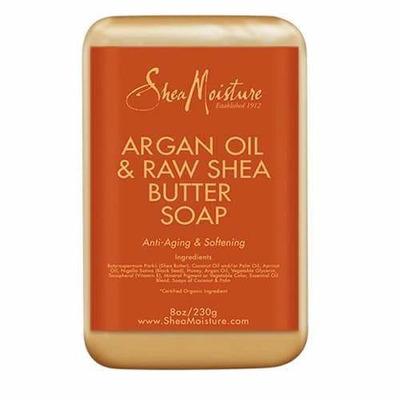 Shea Moisture - Savon À L'Huile D'Argan Et Au Beurre De Karité Brut 230G - Shea Moisture - Ethni Beauty Market