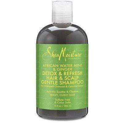 Shea Moisture - Shampoing doux à l'eau de menthe africaine et gingembre pour le cuir chevelu 354 ml - Shea Moisture - Ethni Beauty Market