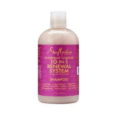 Shea Moisture - Shampoing Multi-Action Tous Types De Cheveux Au Complexe Superfruit 10 In 1 (379ml) - Shea Moisture - Ethni Beauty Market