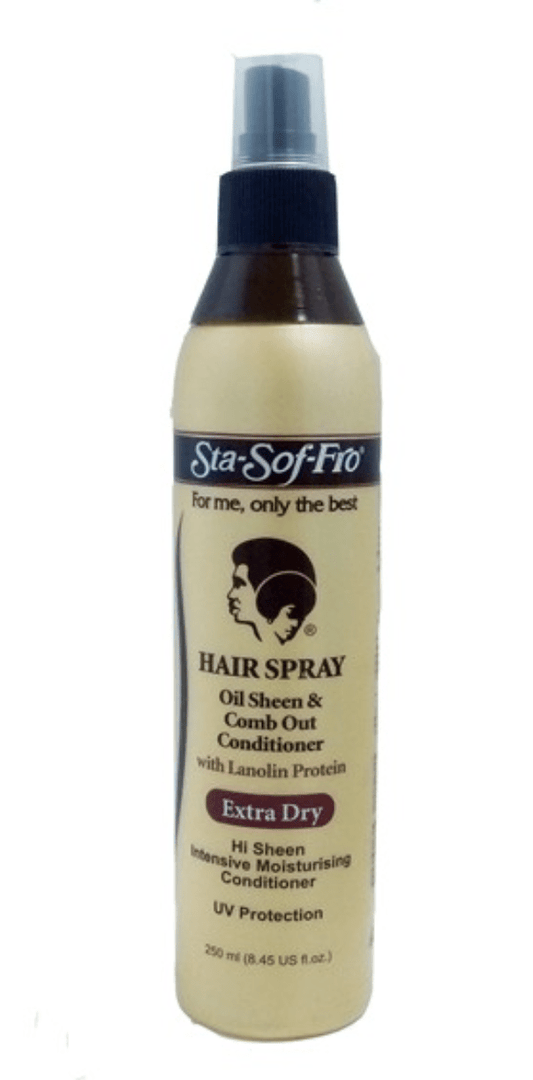 Sta-Sof-Fro - Spray capillaire "oil sheen" - 250ml - Sta-Sof-Fro - Ethni Beauty Market