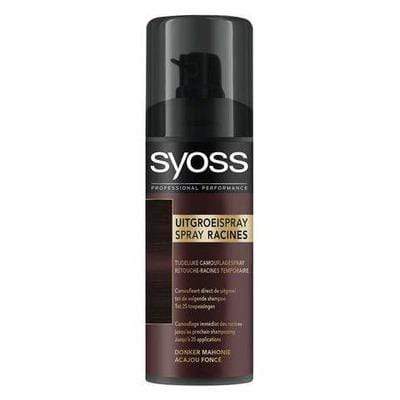 Syoss - Retouche Racines Temporaire Spray - Acajou Foncé - 120ml - Syoss - Ethni Beauty Market