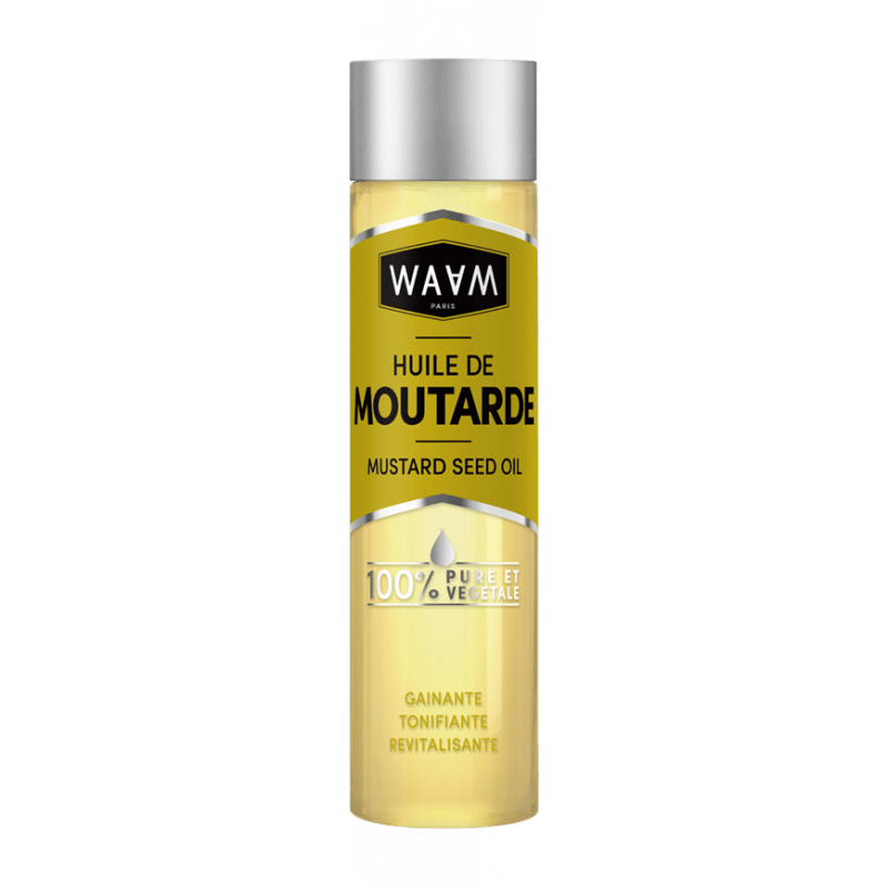 WAAM - Huile de moutarde "Mustard Oil" - 75ml - WAAM - Ethni Beauty Market