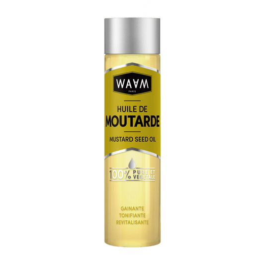 WAAM - Huile de moutarde "Mustard Oil" - 75ml - WAAM - Ethni Beauty Market
