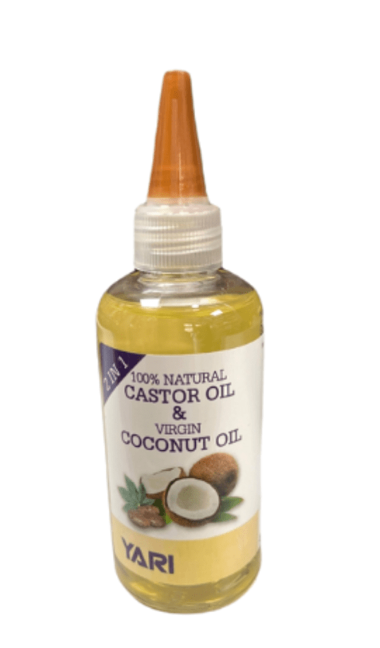 Yari - 100% Naturelle - Huile de ricin et de coco "2 en 1" - 105ml - Yari - Ethni Beauty Market