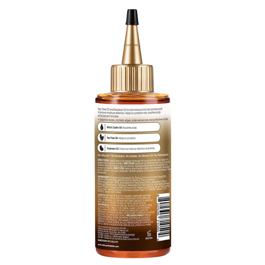 African Pride - Black Castor Miracle Hair & Scalp Sealing Oil - 6 fl oz / 178 ml