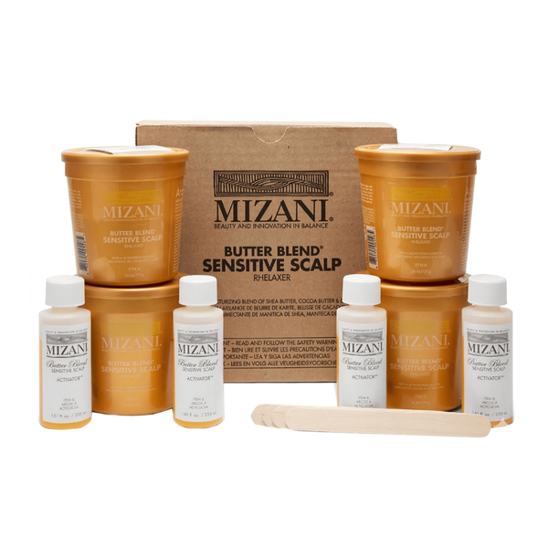 MIZANI - Butter Blend Sensitive Scalp Rhelaxer - Kit 4 Applications