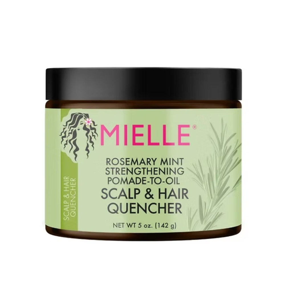 Mielle Organics - Rosemary Mint Strengthening Pomade-to-Oil Scalp & Hair Quencher - 5 oz / 142 g