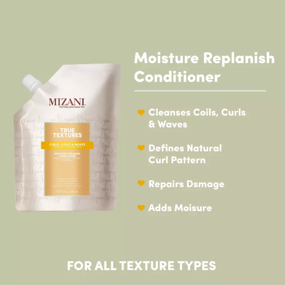 Mizani - True Textures Moisture Replenish Conditioner - 16.9 fl oz - 500 ml