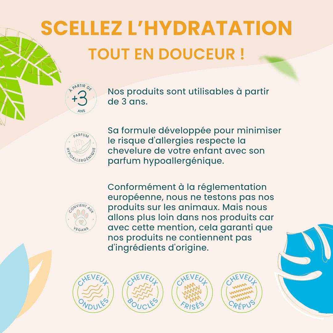 Activilong - ActiKids ti hair food Baume capillaire - 100ml - Activilong - Ethni Beauty Market