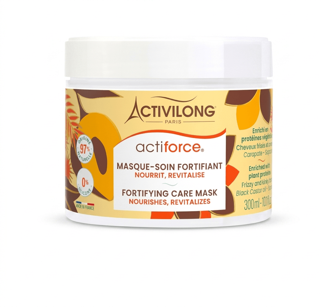 Activilong - Masque-Soin Fortifiant Actiforce - Cheveux Frisés et Crépus - 300 ml - Activilong - Ethni Beauty Market