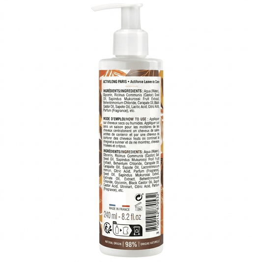 Activilong - Leave-in Actiforce - Sans Rinçage - Cheveux Frisés et Crépus - 125 ml - Activilong - Ethni Beauty Market