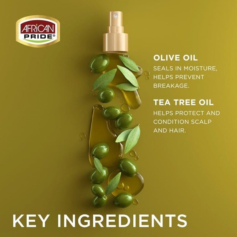 African Pride - Olive Miracle soin sans rinçage anti-casse - 355ml - African Pride - Ethni Beauty Market