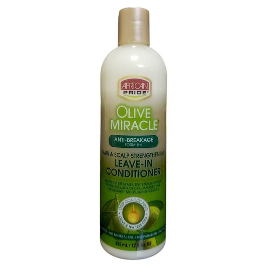 African Pride - Olive Miracle soin sans rinçage anti-casse - 355ml - African Pride - Ethni Beauty Market