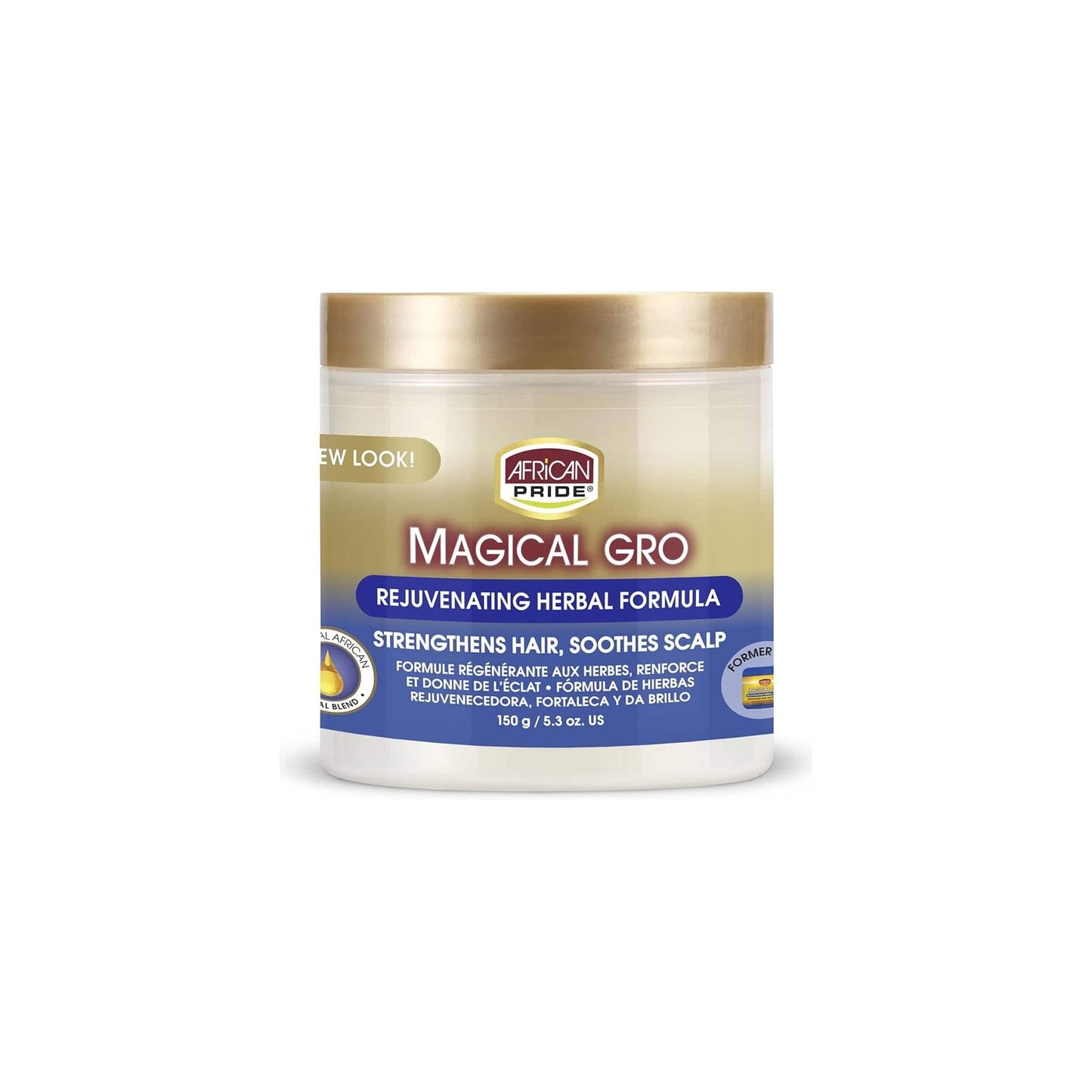 African Pride - Magical Gro Crème Régénérant au Plantes - 150ml - African Pride - Ethni Beauty Market