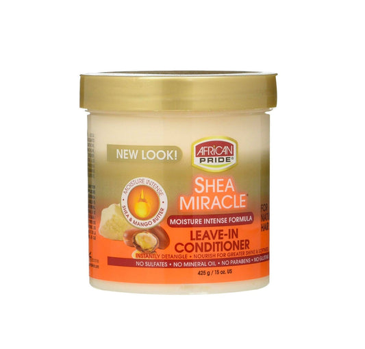 African Pride - Shea miracle Conditioner Sans Rinçage - 425g (Collection anti-gaspi) - African Pride - Ethni Beauty Market