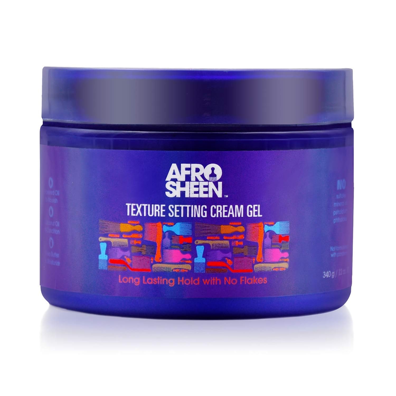 Afro Sheen - Gel Crème Fixateur de Texture "Texture Setting Cream Gel" - 340 g - Afro Sheen - Ethni Beauty Market