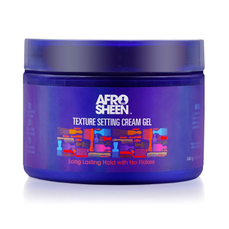 Afro Sheen - Gel Crème Fixateur de Texture "Texture Setting Cream Gel" - 340 g - Afro Sheen - Ethni Beauty Market