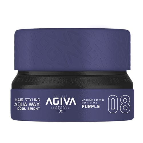 Agiva - Styling Hair Wax Cool Bright - Cire coiffante "purple 08" - 155ml - Agiva - Ethni Beauty Market