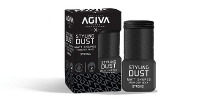 Agiva - Styling Duste - Poudre de cire volumisante "black 02 strong" - 20g - Agiva - Ethni Beauty Market