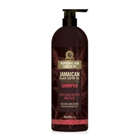 American Dream Strengthening Shampoo with Jamaican Black Castor Oil 16 Oz - 473ml - American Dream - Ethni Beauty Market