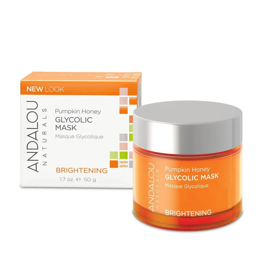 Andalou Masque Visage Andalou Naturals - Masque Glycolique "Pumpkin Honey Glycolic Mask" 50 g