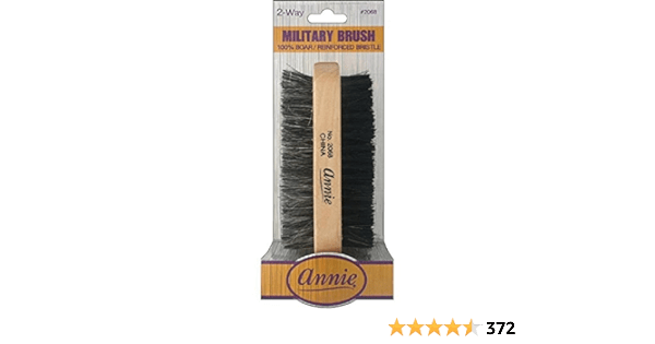 Annie -  Brosse Militaire à Poils de Sanglier Renforcés Double Face n°2068 - Annie - Ethni Beauty Market