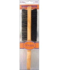 Annie - Brosse en bois à poils de Sanglier renforcés double face n°2092 - Annie - Ethni Beauty Market