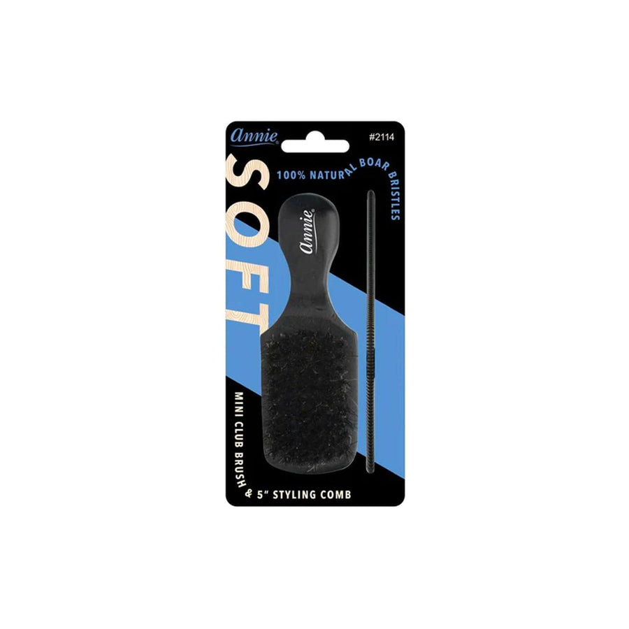 Annie - Brosse en bois tendre avec peigne n° 2114 - Annie - Ethni Beauty Market