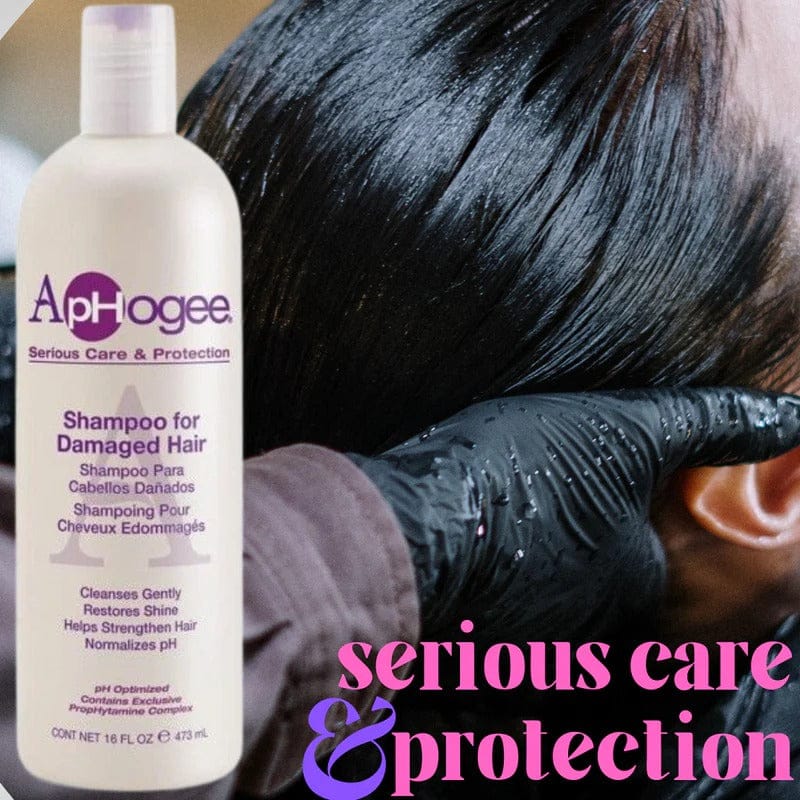 ApHogee - Shampoing réparateur pour cheveux abîmés - 473ml - ApHogee - Ethni Beauty Market