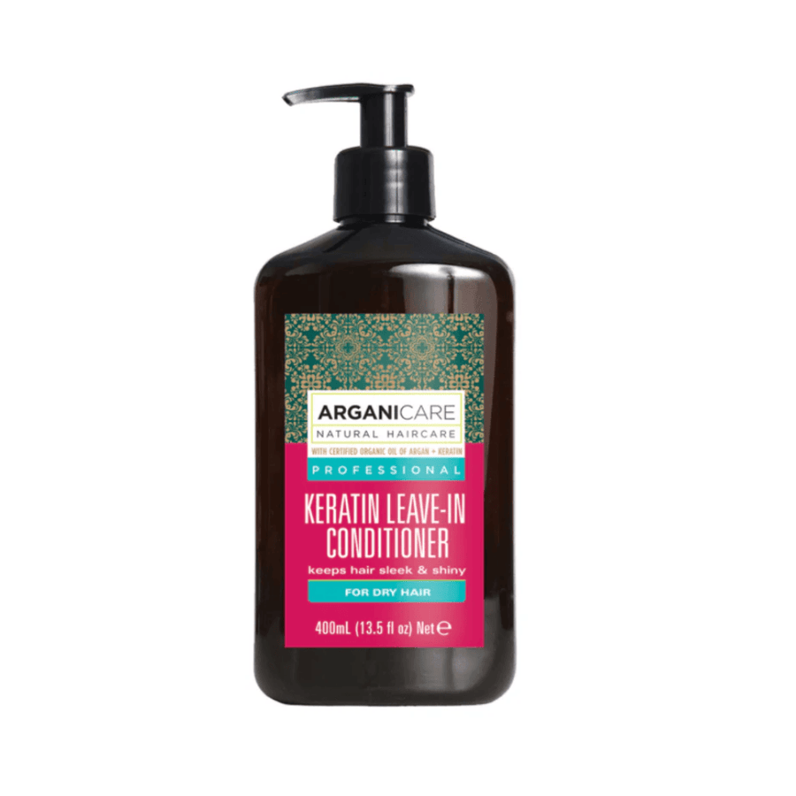 Arganicare - Keratin - Leave-in repairing conditioner - 400 ml - Arganicare - Ethni Beauty Market