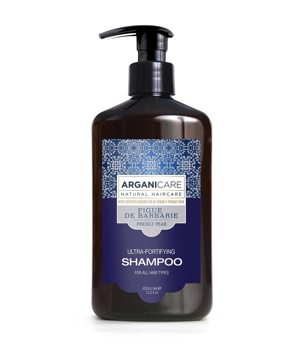 Arganicare - Prickly pear - "Ultra-fortifying" fortifying shampoo - 400 ml (Anti-waste Collection) - Arganicare - Ethni Beauty Market