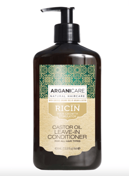 Arganicare - Soin à l'Huile de Ricin "castor oil leave-in conditioner" - 400ml (Collection anti-gaspi) - Arganicare - Ethni Beauty Market