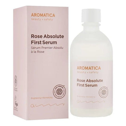 Aromatica - Sérum visage "Rose Absolute First Serum" - 130 ml (Collection anti-gaspi) - Aromatica - Ethni Beauty Market