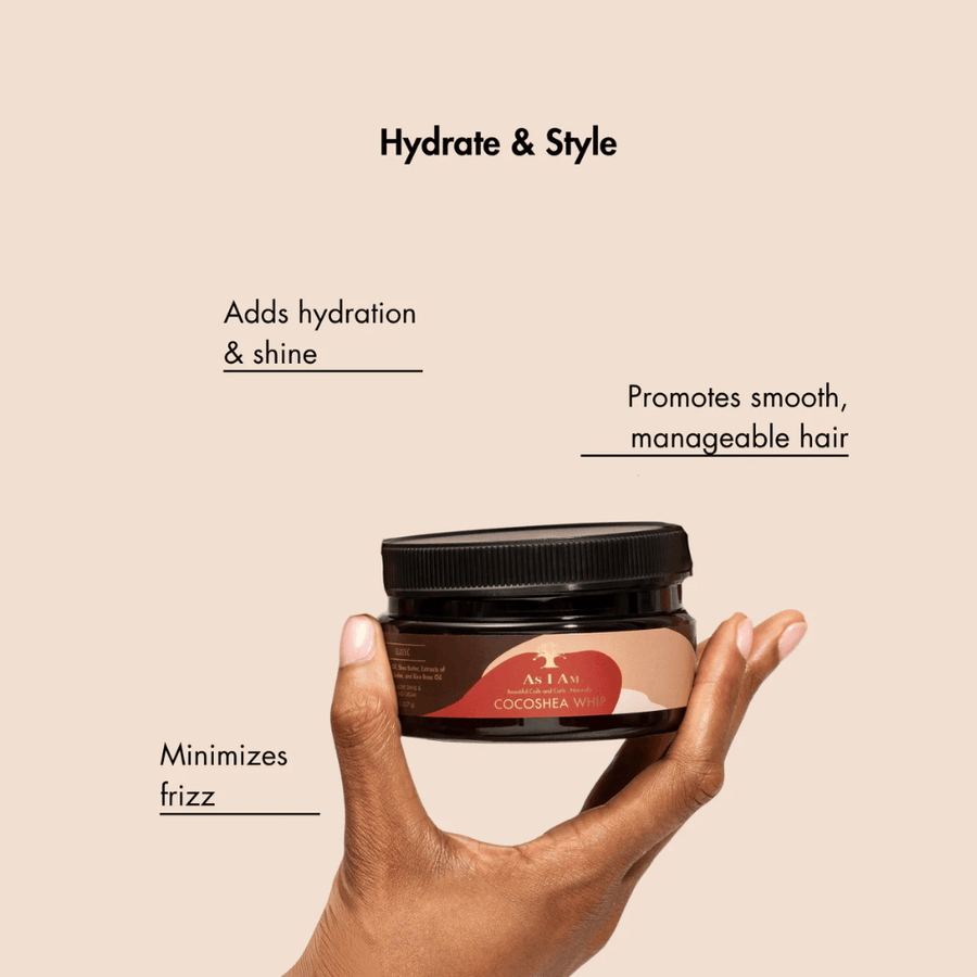 As I Am - Cocoshea Whip Whipped Styling Cream - 227g - As I Am - Ethnic Beauty Market