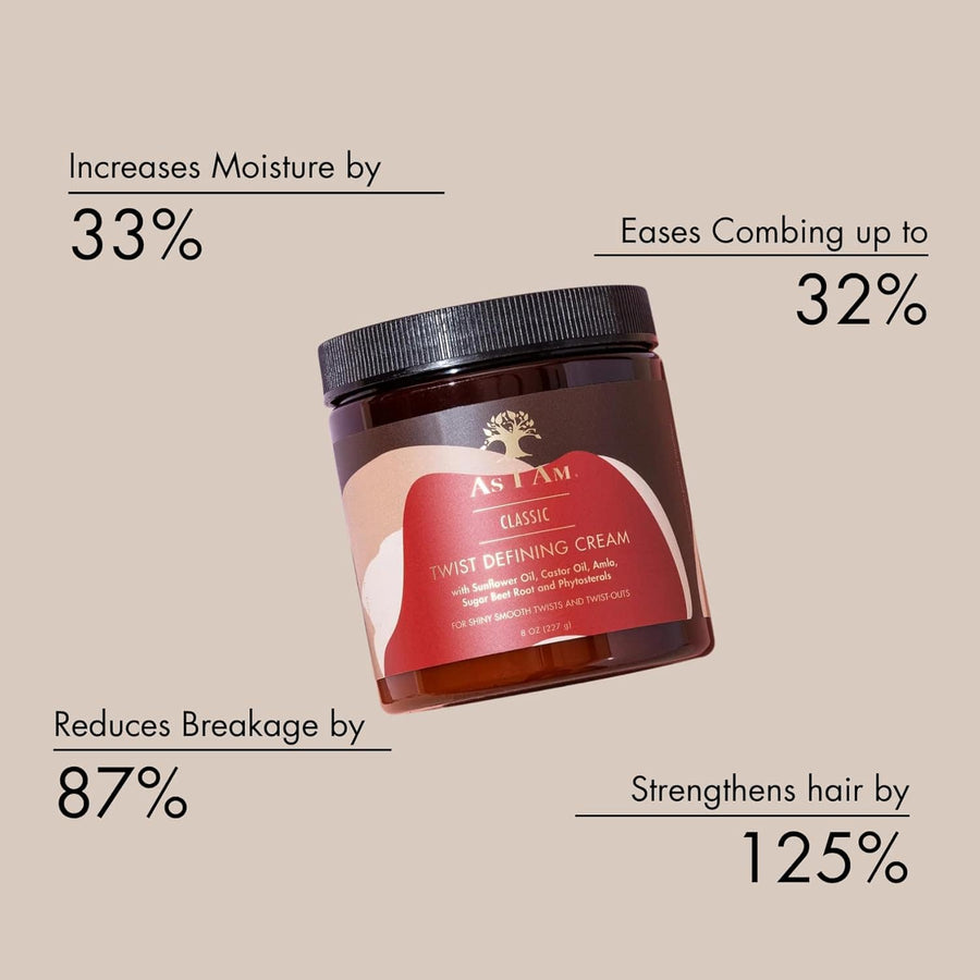 As I Am - "Twist defining cream" styling cream - 227g - As I Am - Ethni Beauty Market