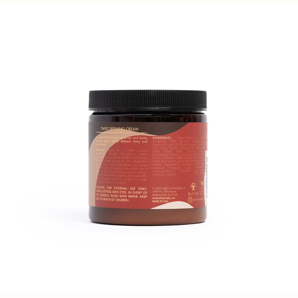 As I Am - crème coiffante "Twist defining cream" - 227g - As I Am - Ethni Beauty Market