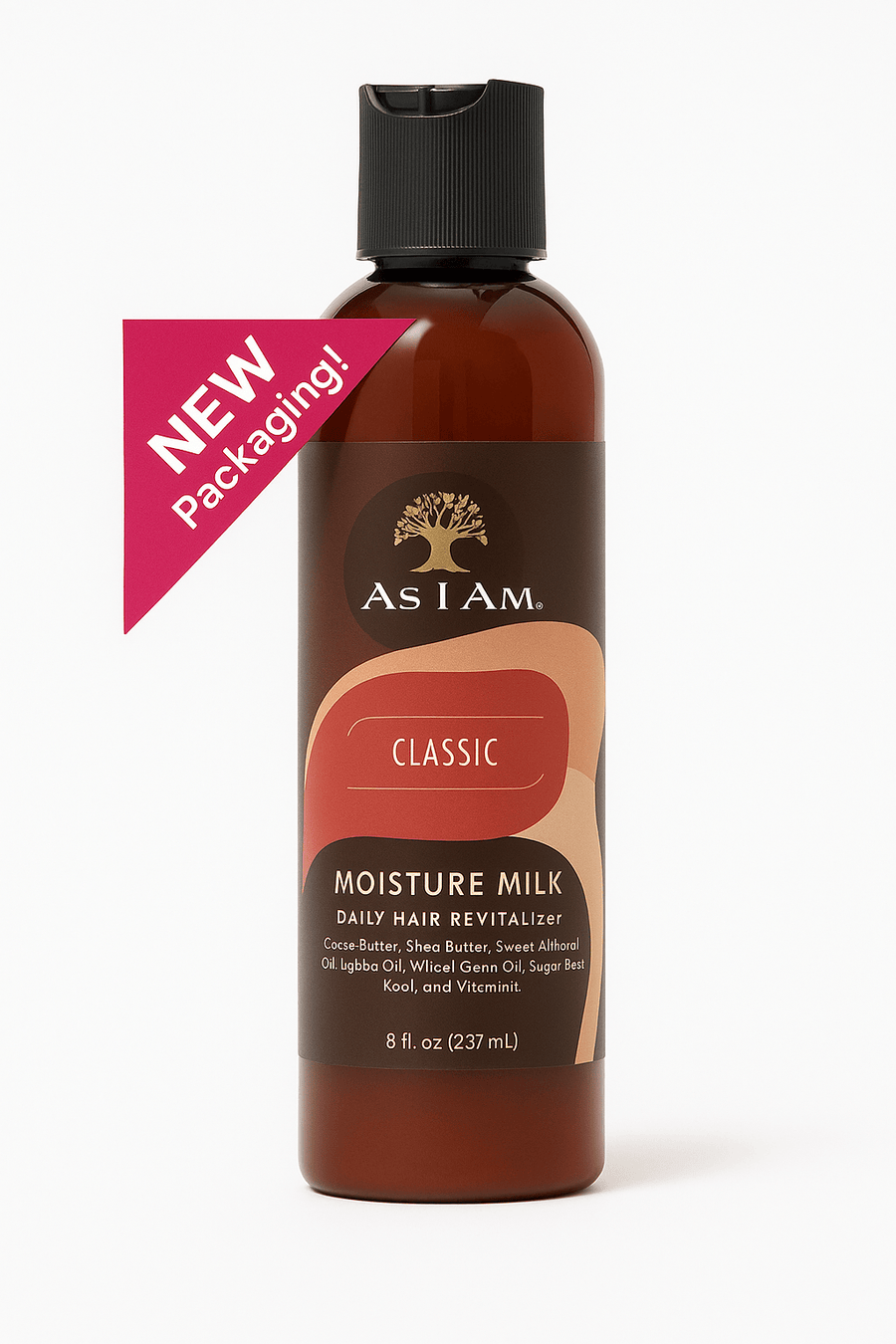 As I Am - Lait capillaire "Moisture milk" - 237ml - As I Am - Ethni Beauty Market
