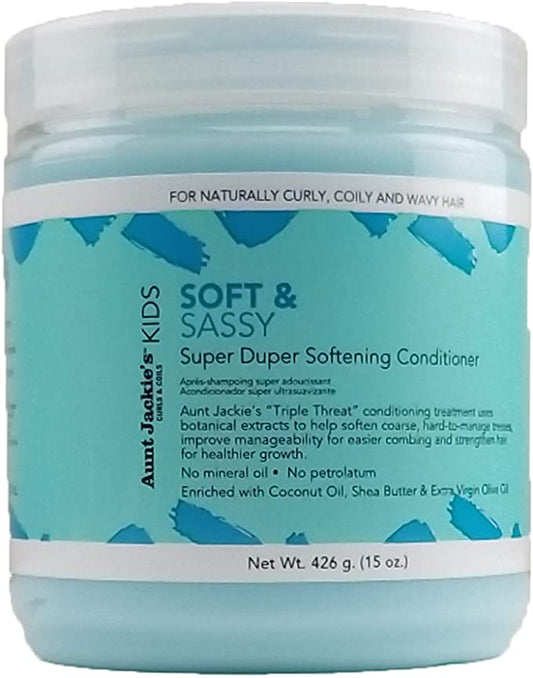 Aunt Jackie'S - Girls - Soft & sassy softening conditioner - 426 ml (Anti-waste collection) - Aunt Jackie's - Ethni Beauty Market