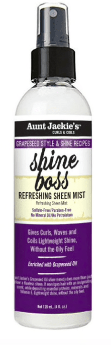 Aunt Jackie's - Brume brillante et rafraîchissante "shine boss" - 120ml (Collection anti-gaspi) - Aunt Jackie's - Ethni Beauty Market